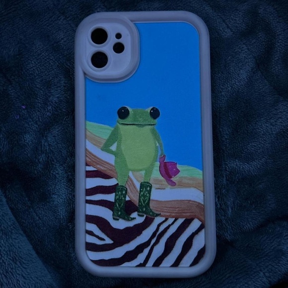 Apple Other - Apple Frog and Zebra Design Phone Case